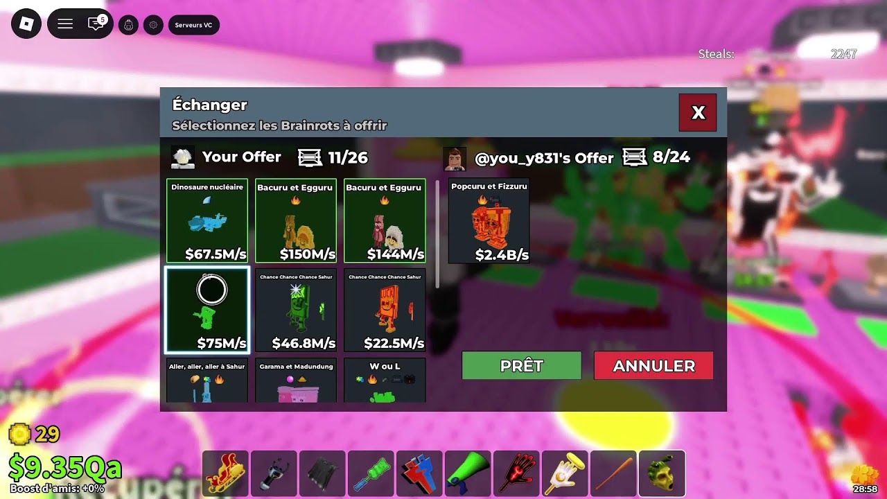 Trad sab avec la nouvelle machine