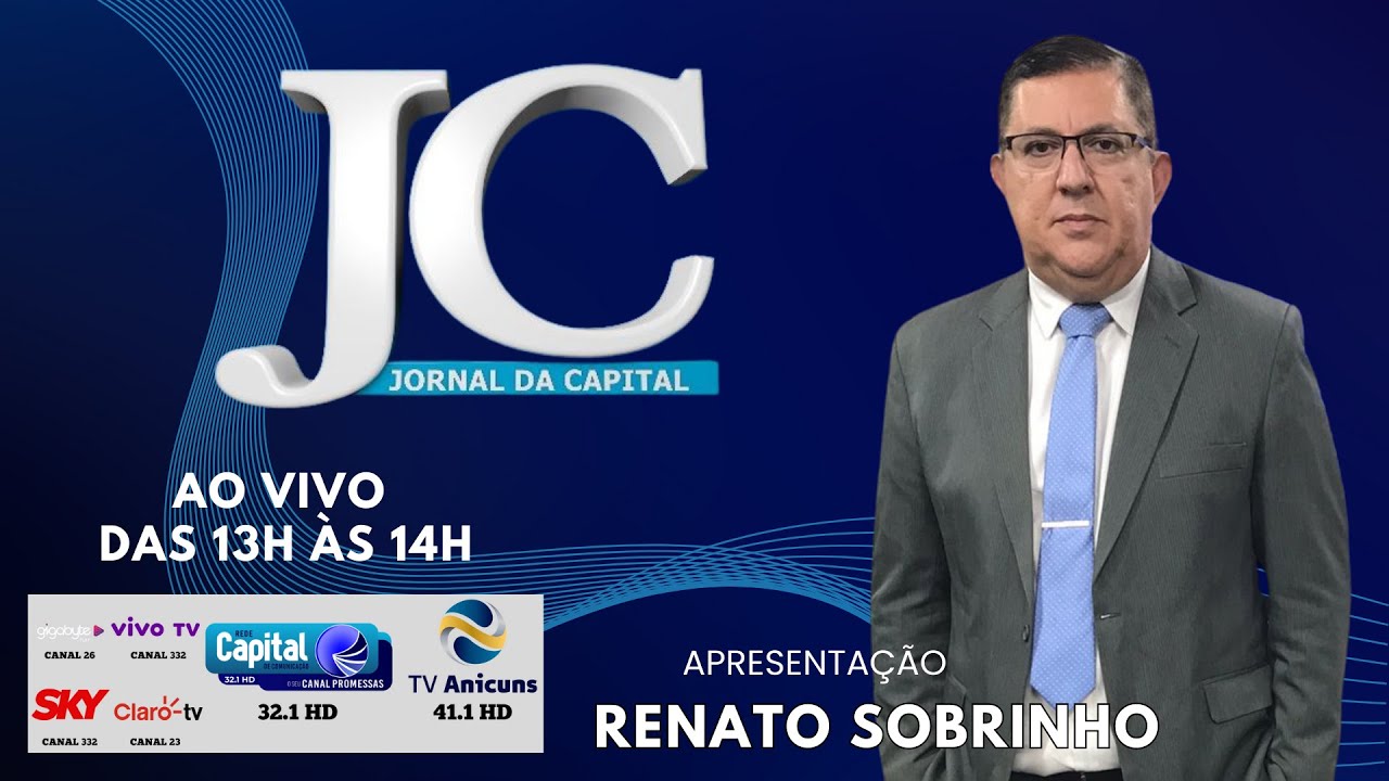 AO VIVO: Jornal da Capital – 11/02/2026 | Com Renato Sobrinho | TV Capital 32.1