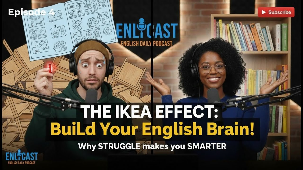 Learning English: The IKEA Effect. (Ep. 4) B1-C1 Survival Guide