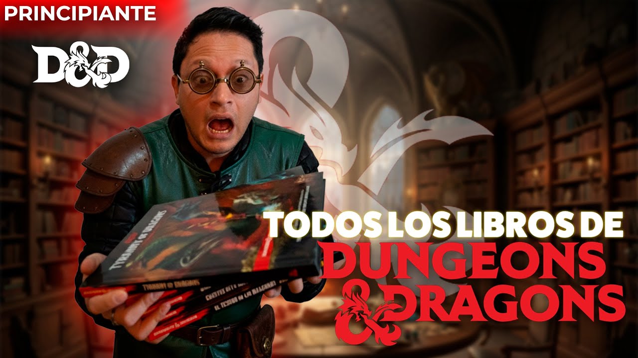 TODOS los libros de Dungeons & Dragons 5ª Edición  | La guía definitiva