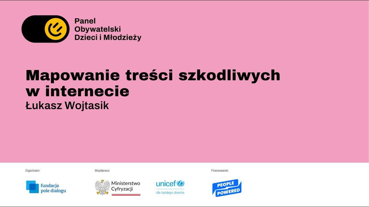 PODiM. Prezentacja ekspercka - Łukasz Wojtasik, Fundacja Dajemy Dzieciom Siłę