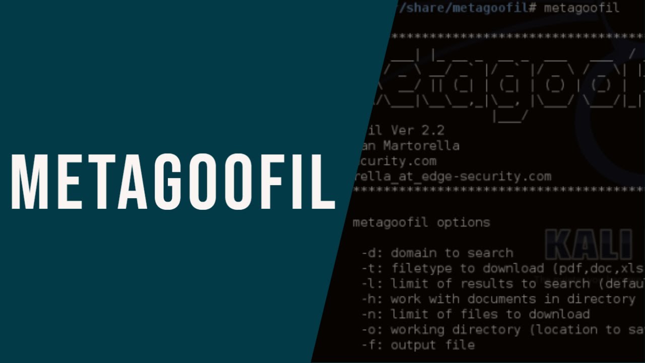 Metagoofil