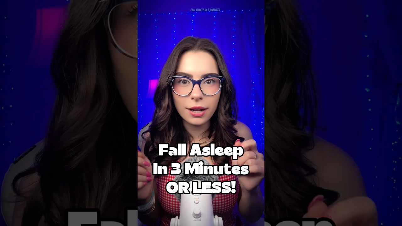 Fall Asleep in 3 MINUTES OR LESS! ASMR ✨ #shorts #asmr #asmrforsleep