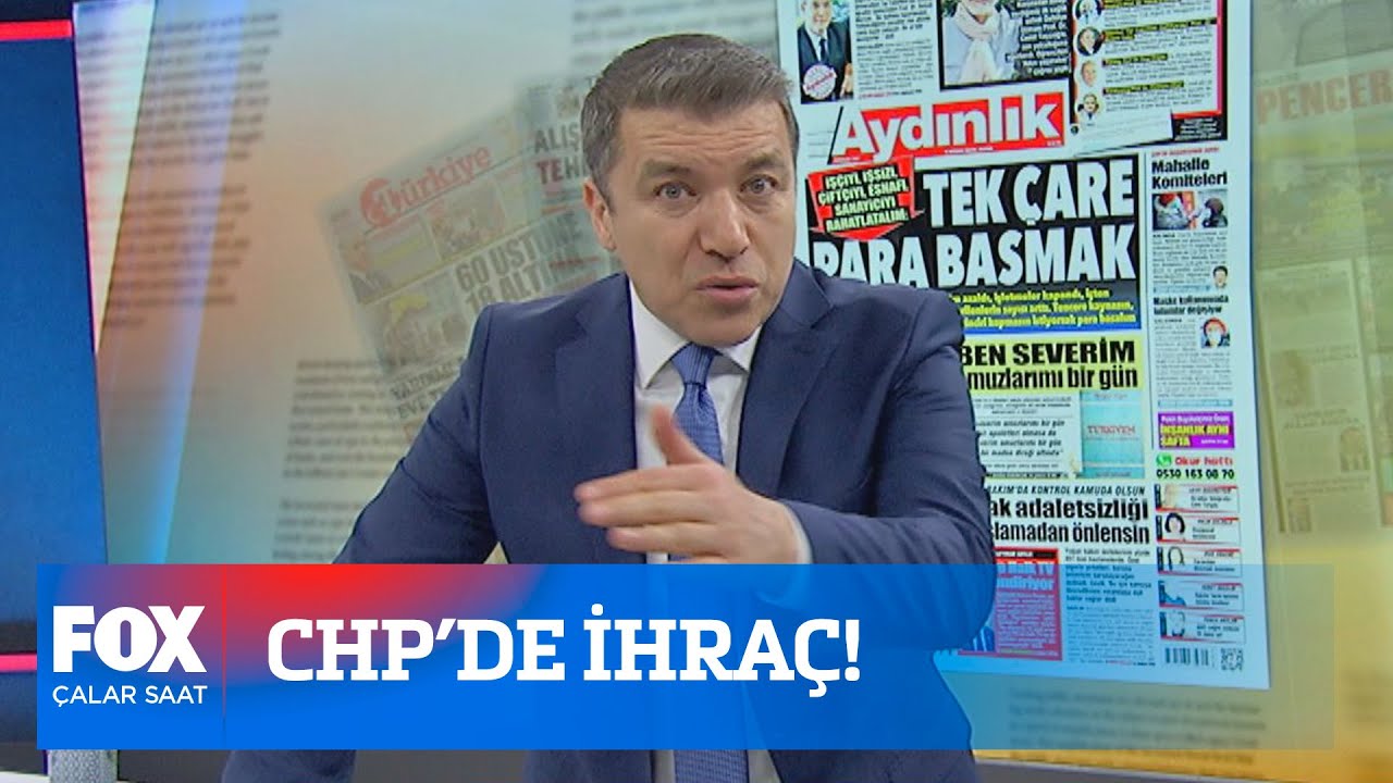 Mehmet Sevigen'e CHP'den ihraç... 3 Nisan 2020 İsmail Küçükkaya ile Çalar Saat