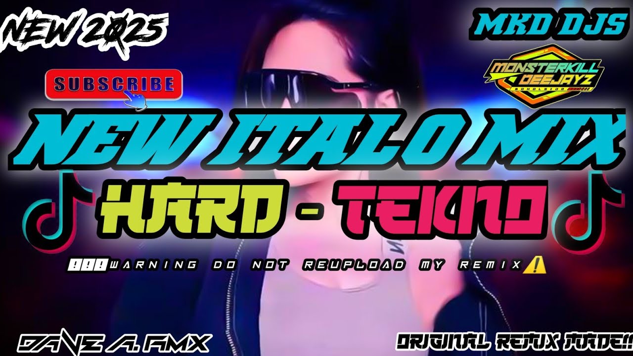 NEW💥 SUMMER MEGAMIX NONSTOP | HARD ITALO MIX TEKNO | DJ DAVE A. RMX