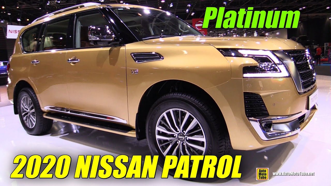 2020 Nissan Patrol Platinum - Exterior Interior Walkaround - 2019 Dubai Motor Show