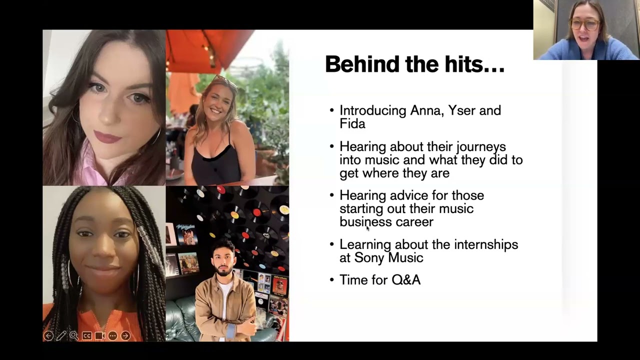 Behind the Hits: A Conversation with Sony Professionals.