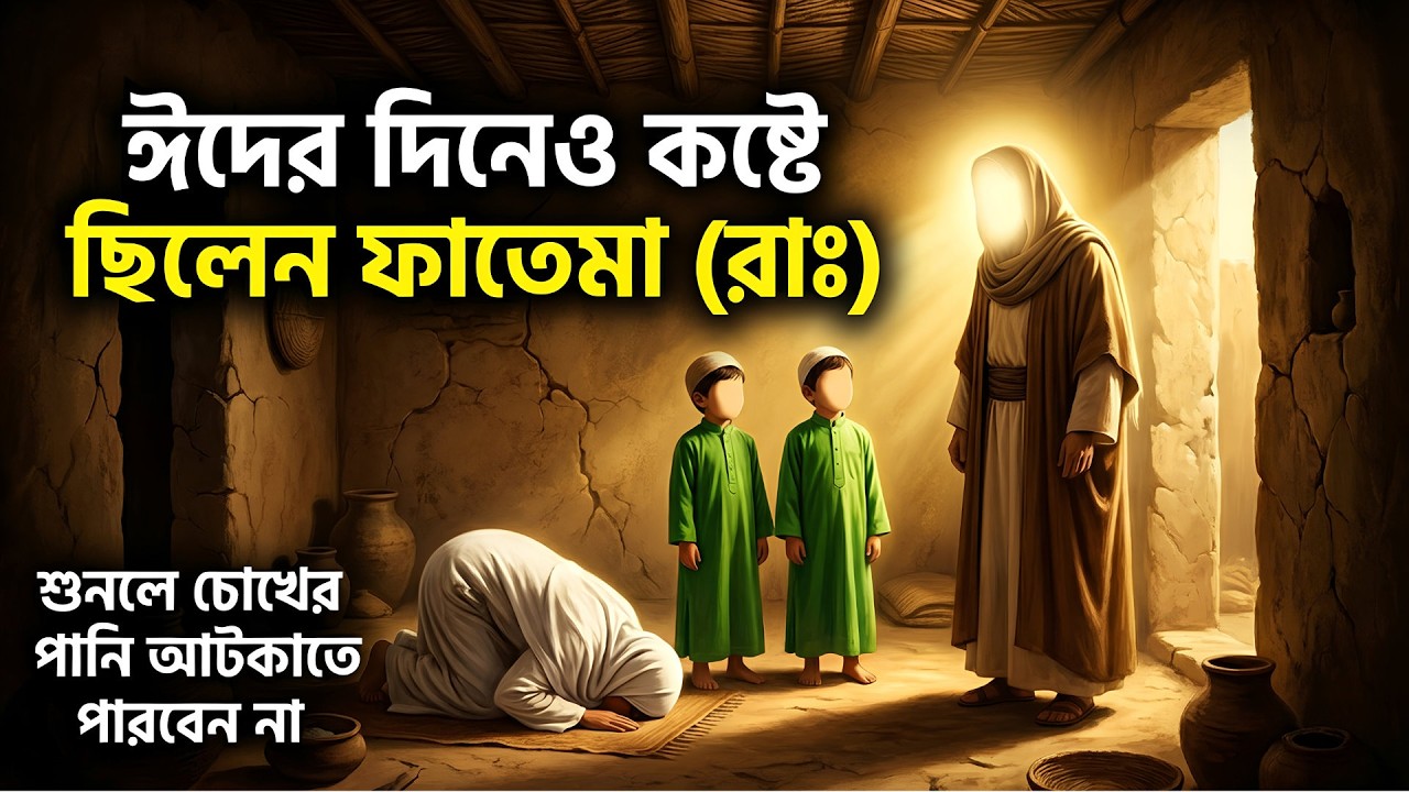 ঈদের দিনেও কষ্টে ছিলেন মা ফাতেমা (রাঃ) | জিবরাঈল (আঃ) এলেন সাহায্যে | কান্না থামাতে পারবেন না #রমজান