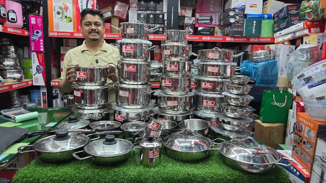 ফ্লাট ১৫% ডিসকাউন্টে SKB মগ,কানবাটি,রোস্টপ্যান,কড়াই,সসপ্যান সহ সকল কুকওয়্যার কিনুন।