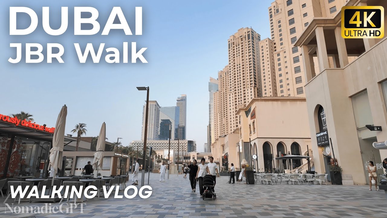Dubai JBR Walk Nightlife In Summer 2025 | Dubai Travel Guide 4K HDR
