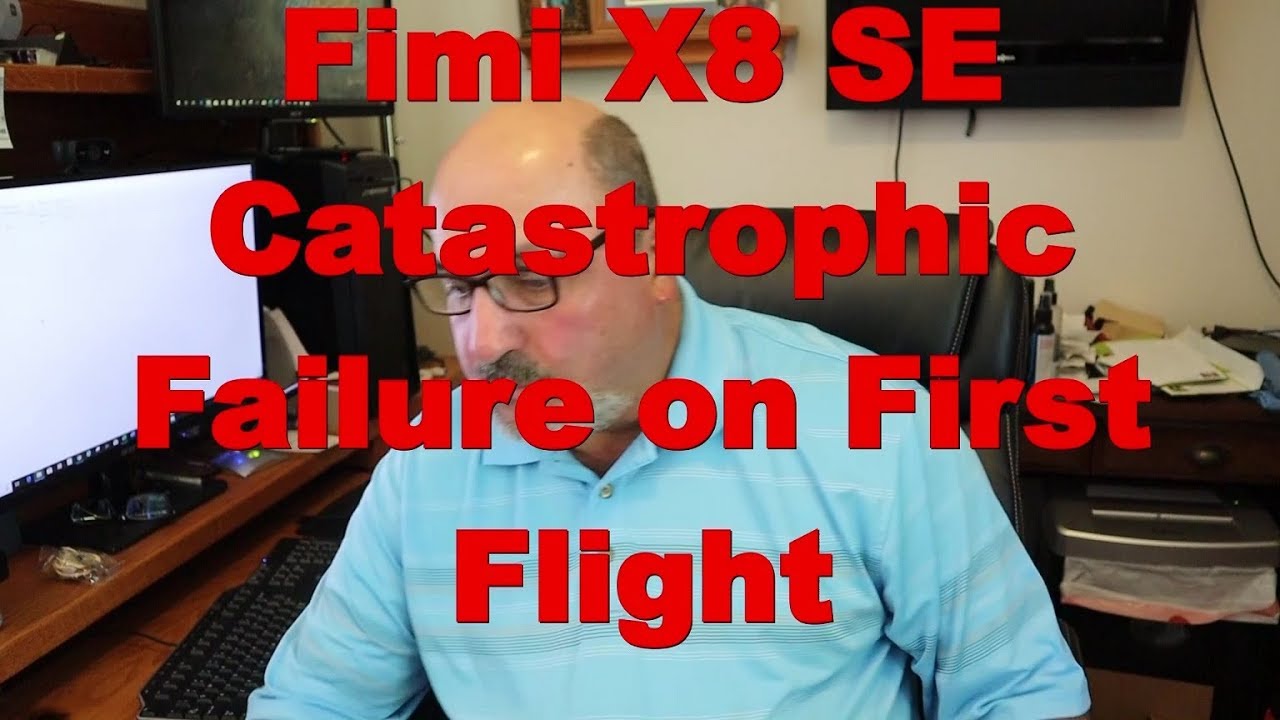 Fimi X8 SE Catastrophic Failure & Crash on First Flight May 2019