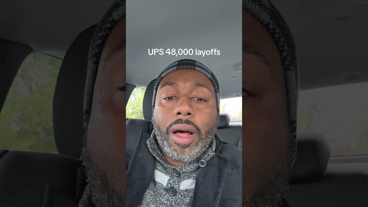 UPS layoffs total 48,000 so far for 2025. #ups #layoffs #amazon