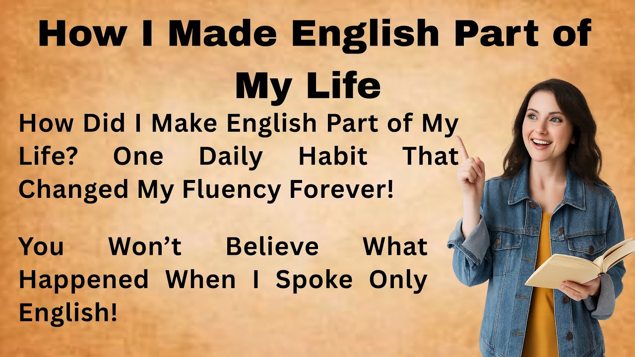 How I Made English a Part of My Life || Improve Your English || Bookish English