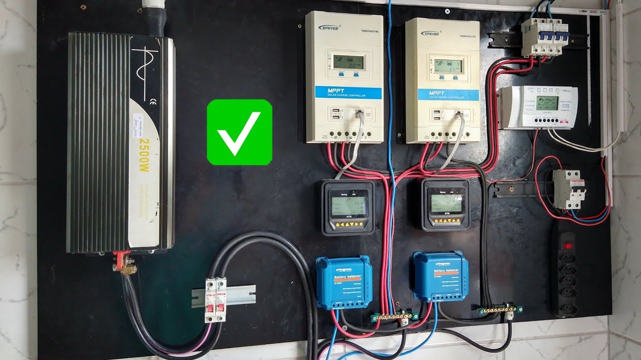 Perdeu 5 BATERIAS, tive que refazer a ENERGIA SOLAR do André