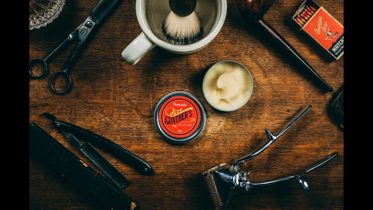 Men' Hair 2018 l Old School Grease l Gunther's Pomade Review