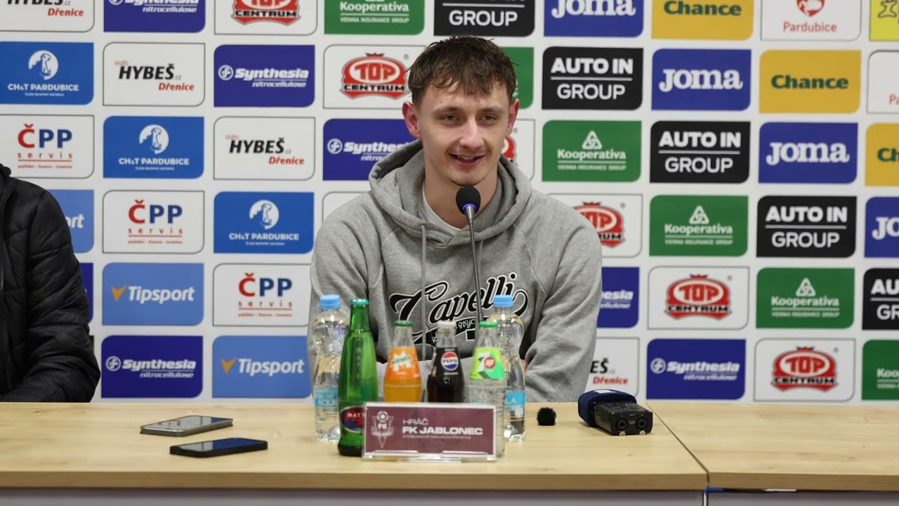 Dominik Hollý gólem přispěl k výhře v Pardubicích