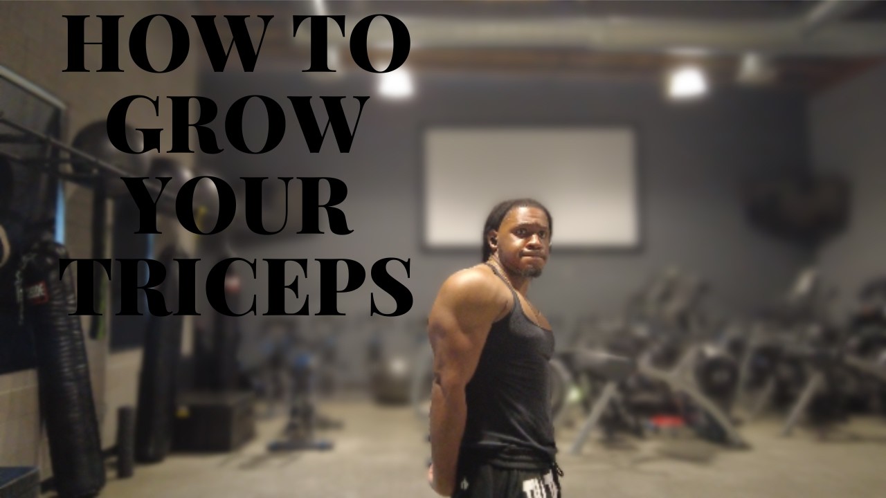 How to Grow Bigger Triceps FAST (Heavy Workout That Actually Works)