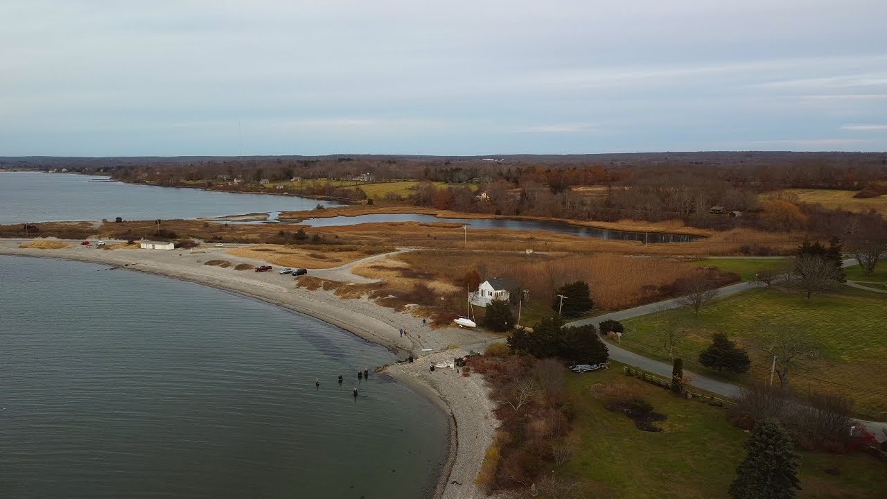 Fogland Beach - Tiverton RI - DJI Mini SE
