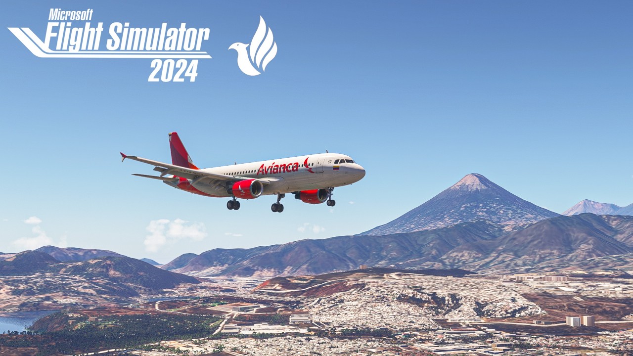 A320 FENIX I LANDING IN GUATEMALA CITY I GUATEMALA I MSFS2024
