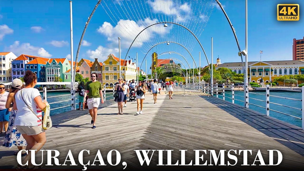 Willemstad, Curaçao's Charming Capital | A Vibrant 4K Walking Tour