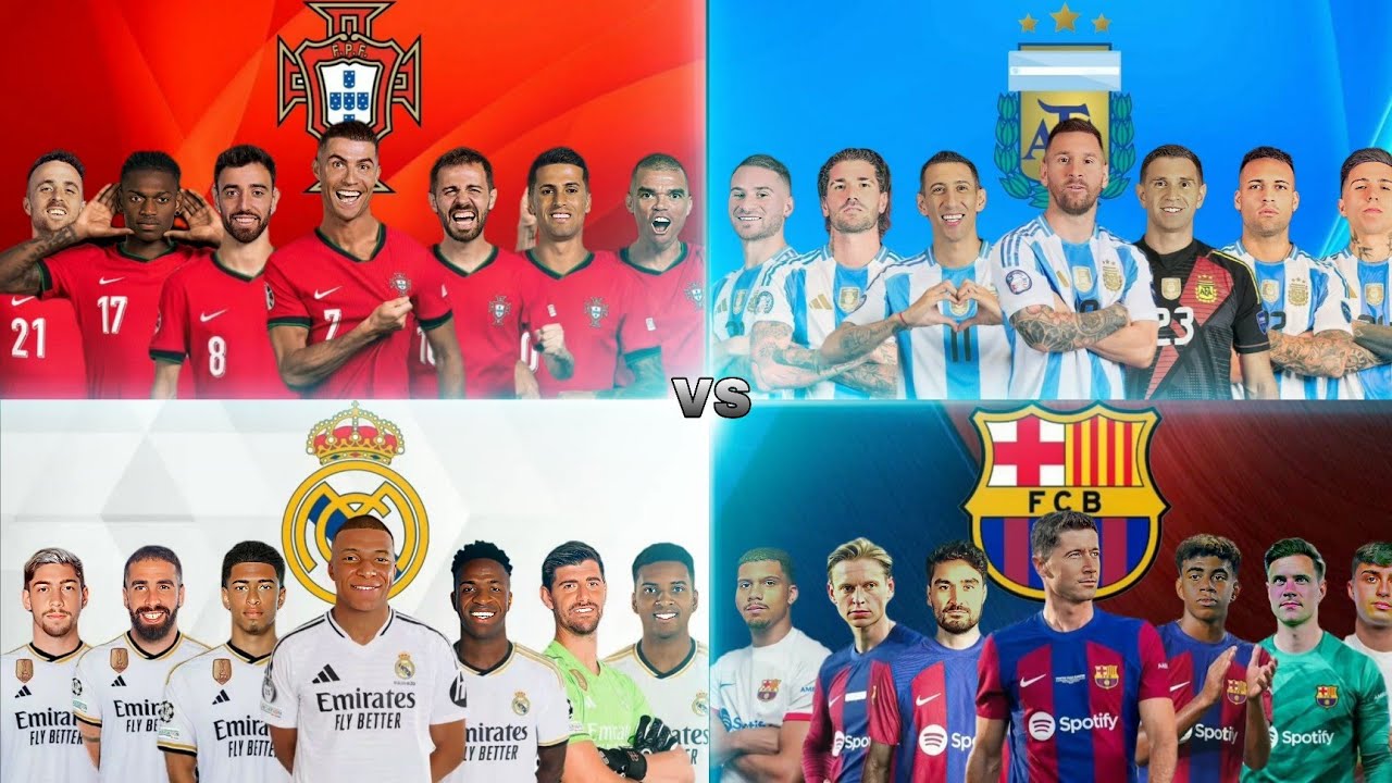💢 UPDATE 2025 💢 Barcelona🔴🔵💎 vs Argentina ⚪🔵💫 vs Real Madrid ⚪💢 vs Portugal🔴🔥