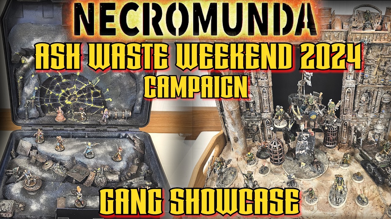 Necromunda Ash Wastes Weekend Gang Showcase #necromunda