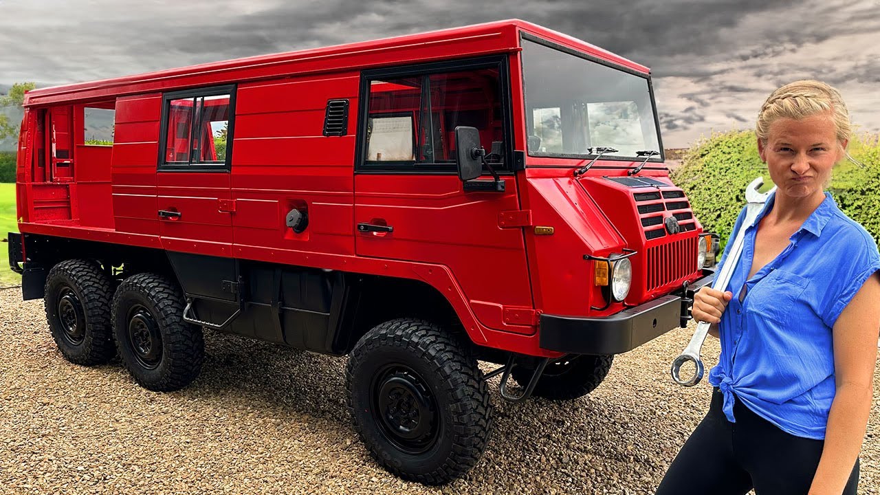 Building The Most Capable Camper In The World! Pinzgauer 6x6 Expedition Camper Build