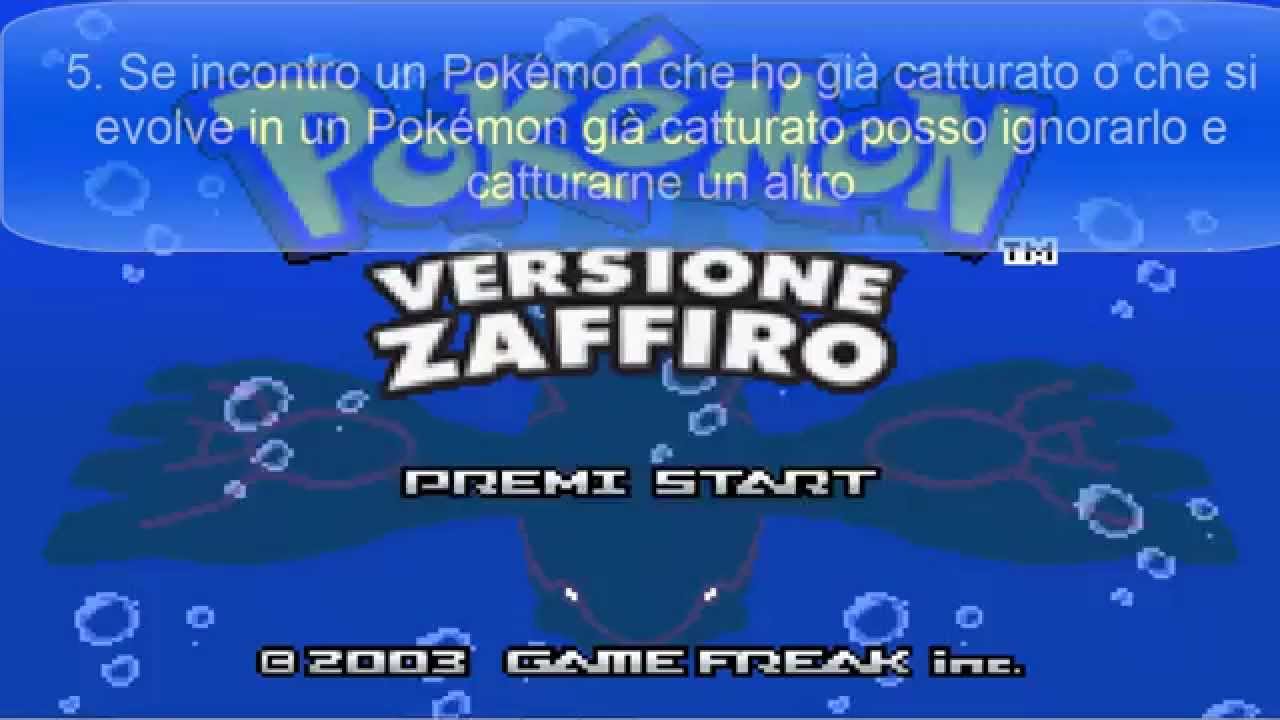 Nuzlocke Pok&eacute;mon Zaffiro randomizer #0: Introduzione
