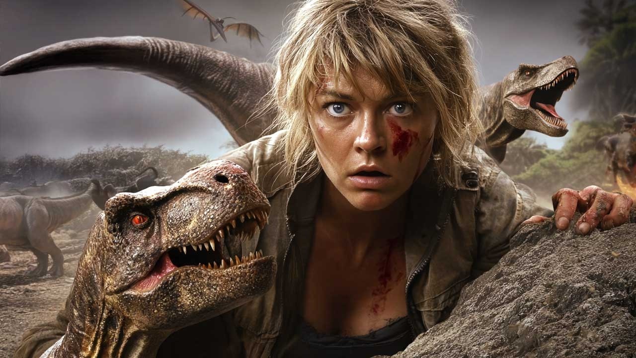 Survive the Prehistoric Hunt! | Sci-Fi Movie | Dinosaur Adventure Sci-Fi | Free Movie