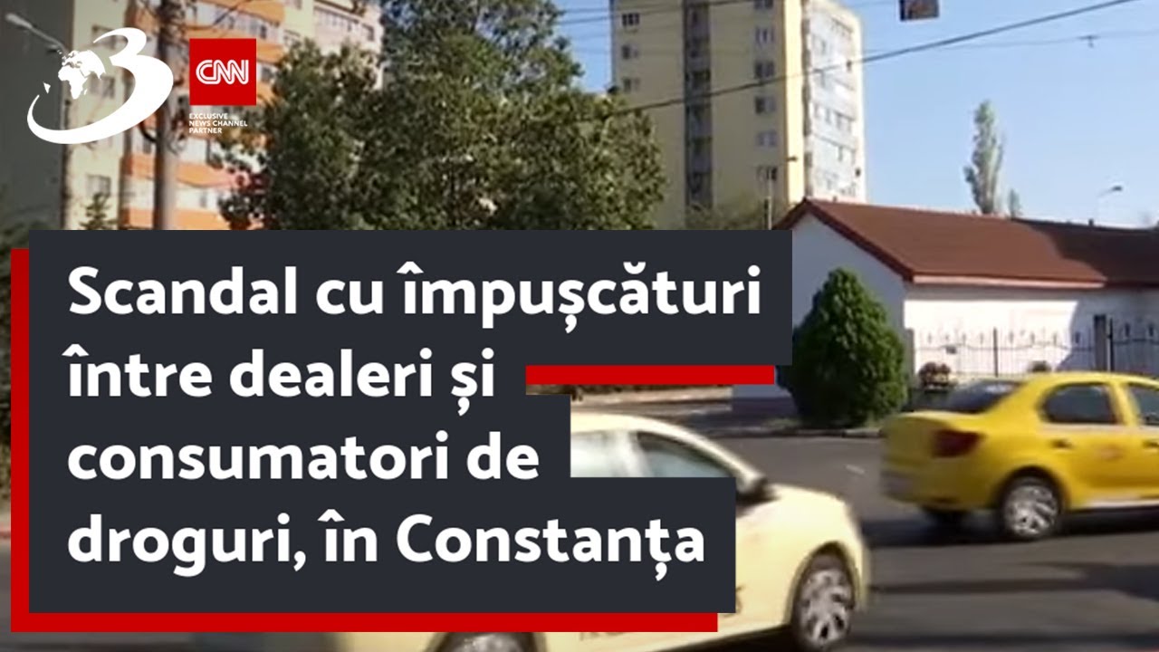 Scandal cu împușcături între dealeri și consumatori de droguri, în Constanța