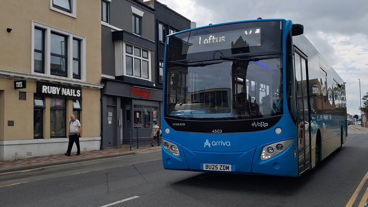Rapid Evora: Arriva North East 4503/BU25 ZDM Volvo B8RLE MCV Evora 