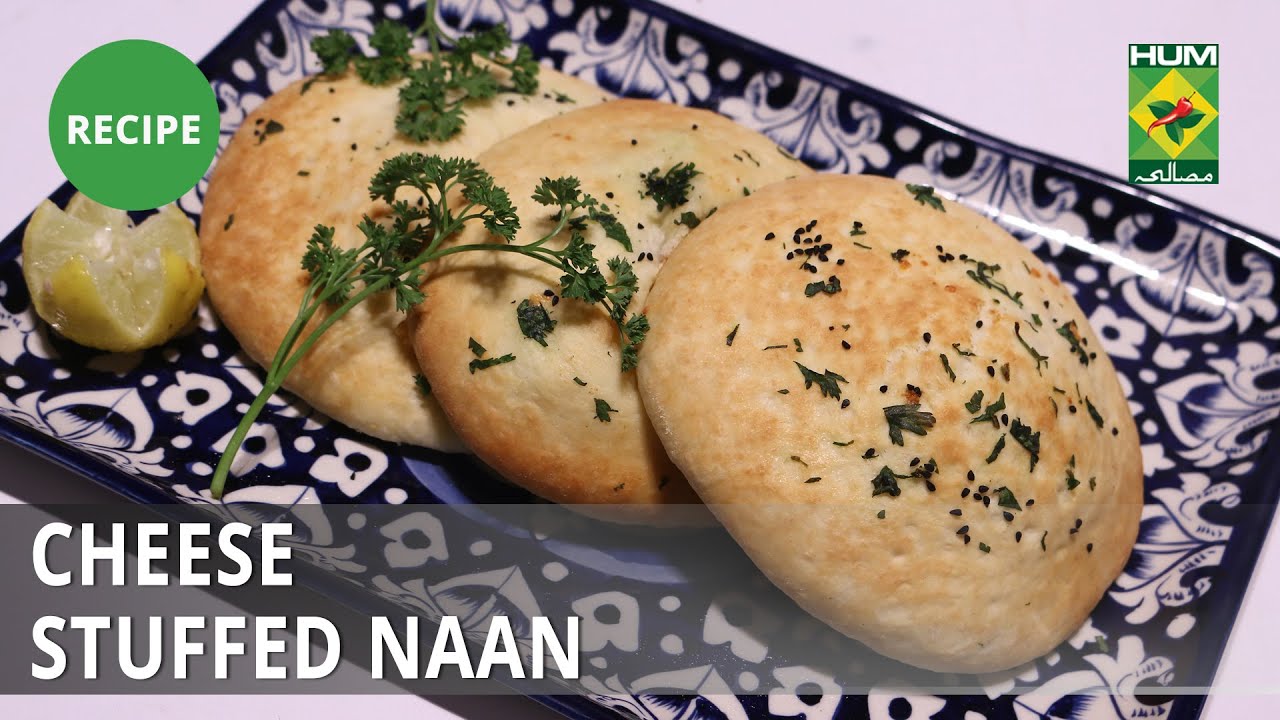 Cheese Stuffed Naan Recipe | Masala Mornings |  Shireen Anwar | Desi Food