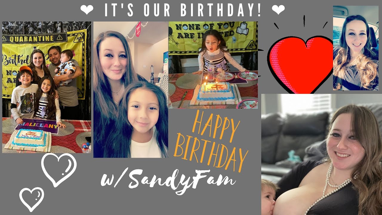 SandyFam Birthday Special 2021 | Hair | Nintendo Switch Break | Mom Chat | Happy Birthday