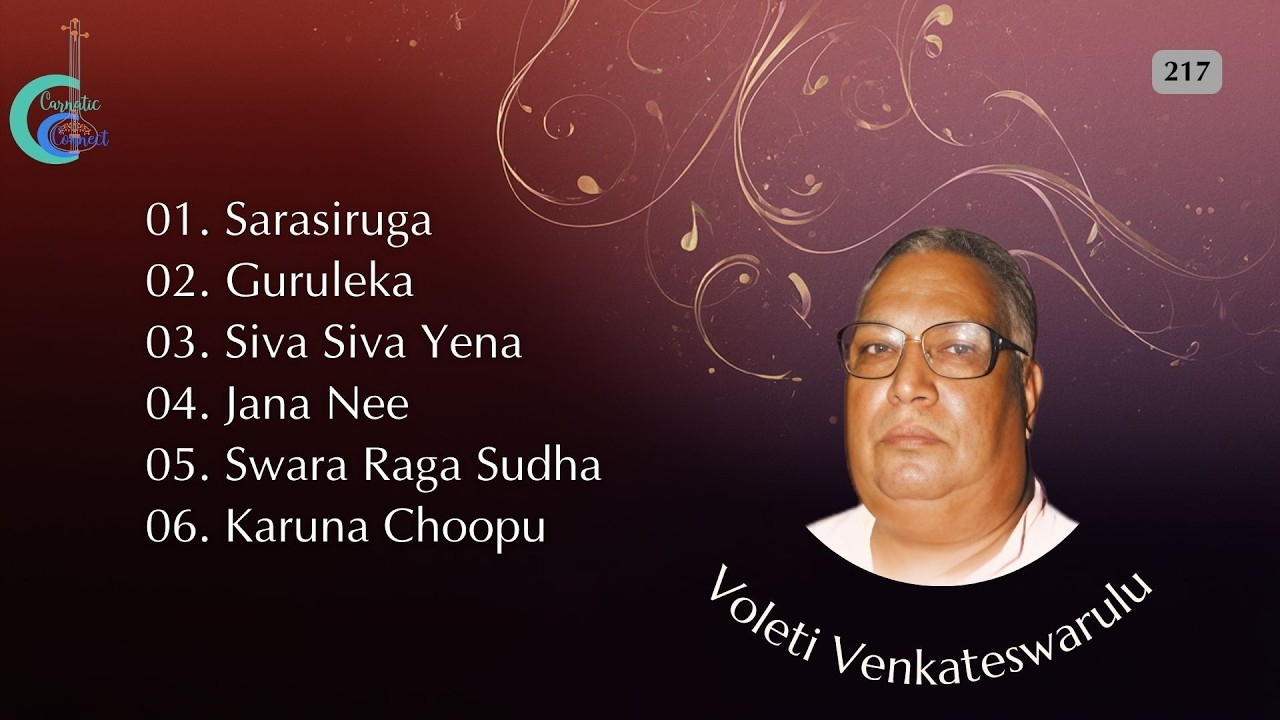 Voleti Venkateswarulu | Chittharangam, Chennai | 3rd October 1987