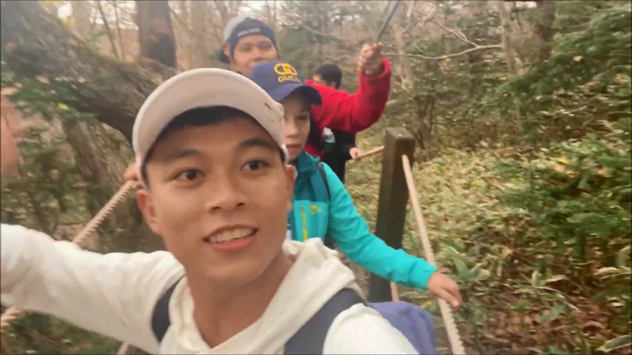 Trekking in Mt Halla 한라산에서