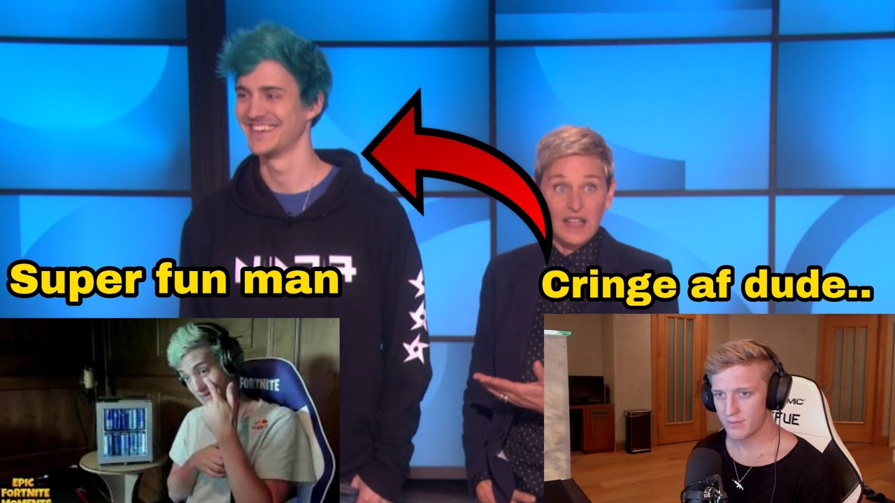 Ninja and Tfue react to 'Ninja on the Ellen show'