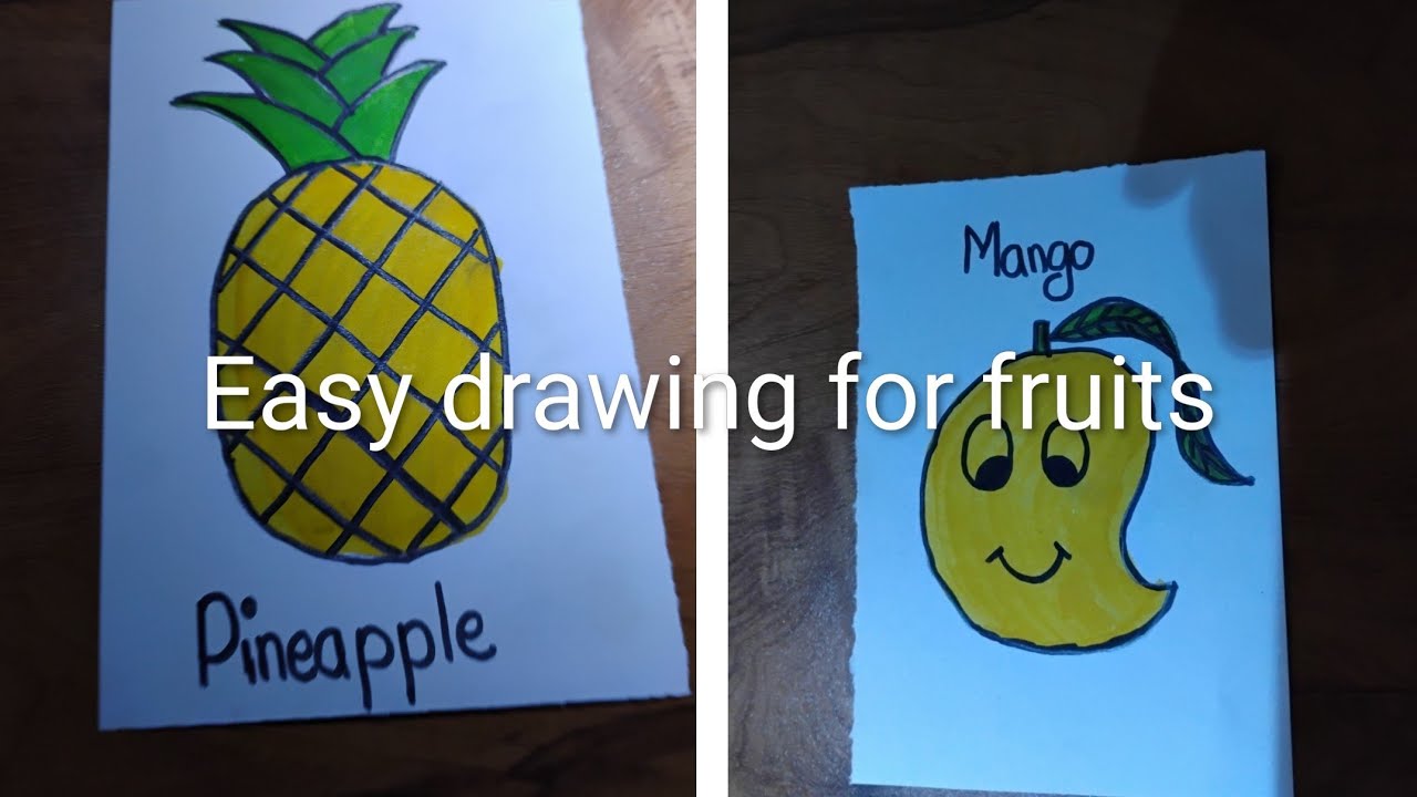 Fruits drawing 