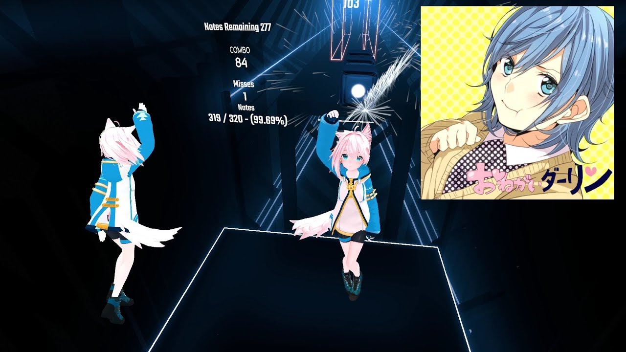 [Beat Saber] Onegai Darling Full Body Tracking