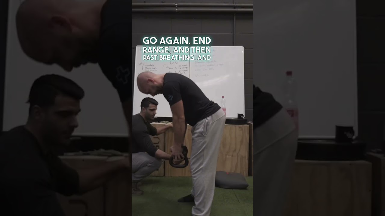Teaching proper hinge and deadlift pattern
