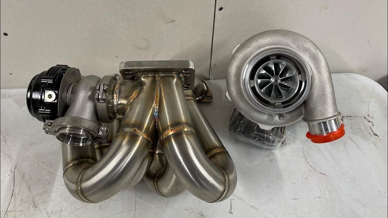 NEW TURBO KIT ! 1320 Top Mount B Series Turbo Manifold VS Racing 58/55 Ball Bearing Billet Ef Civic