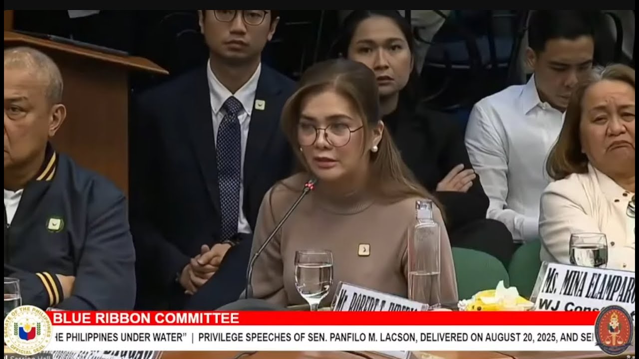 Mina Jose and Beng Ramos Tackled at Senate Blue Ribbon Hearing