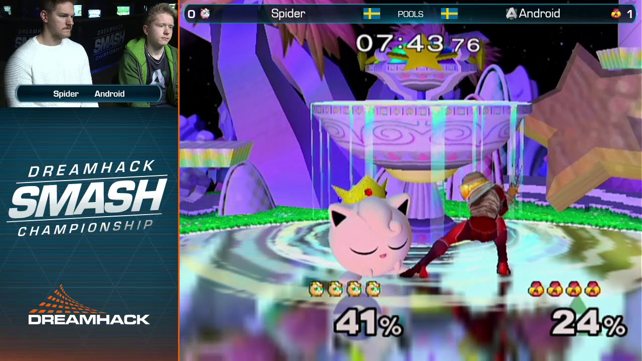 DHW17 - Spider Vs. [A]ndroid - Pools - Melee Singles