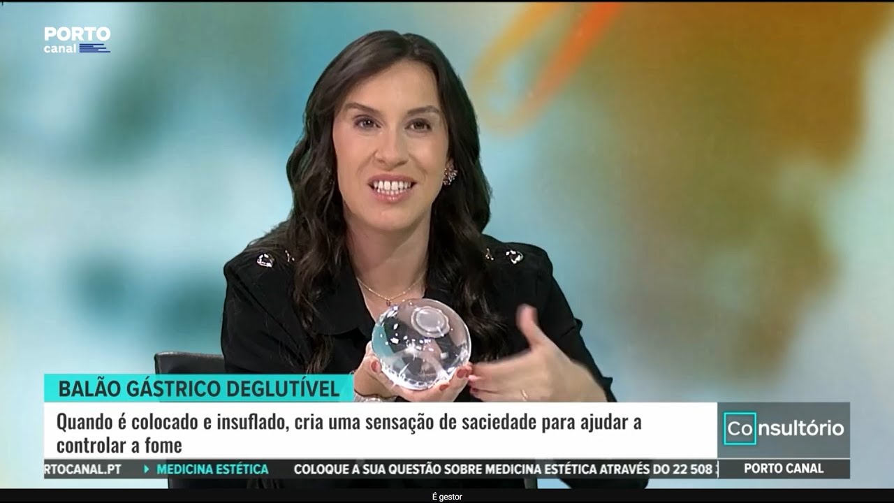 Entrevista Dra. Adriana Relvas no Porto Canal sobre o Balão Gástrico Deglutível