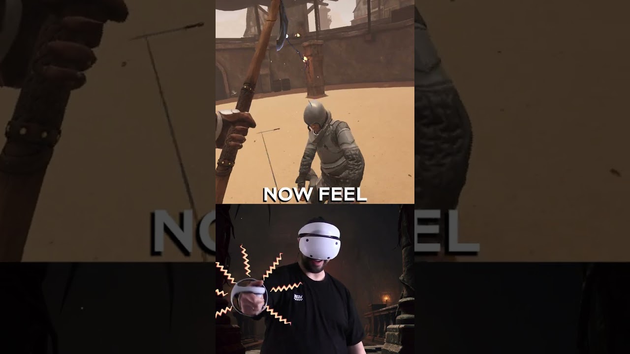НОВАЯ тактильная обратная связь PSVR2 🤯 Swordsman VR