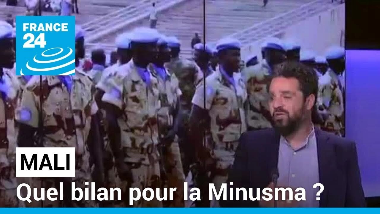 Retrait des Casques bleus du Mali : quel bilan pour la Minusma ? &bull; FRANCE 24