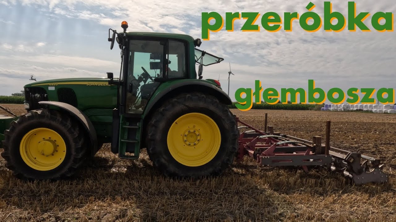 remont głębosza. głęboszowanie john deere 6920