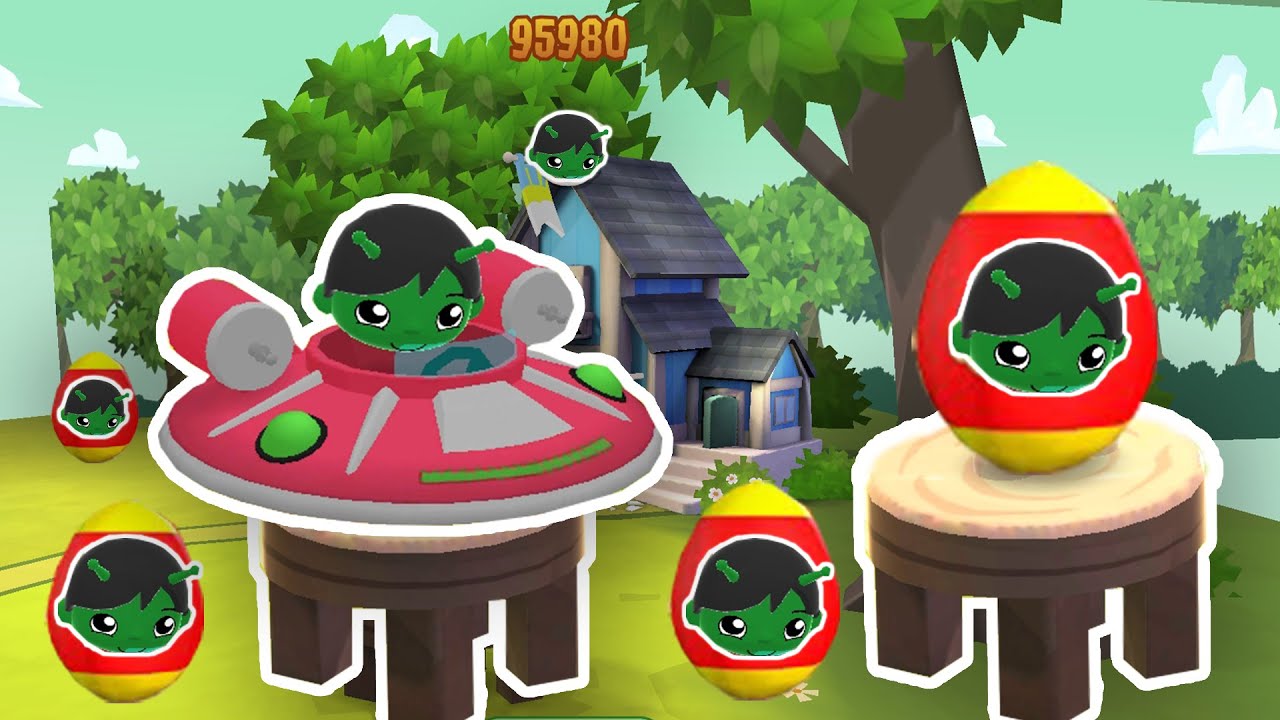 Tag with Ryan - Green Ry-glorb Ryan New Character UPDATE - All Unlocked