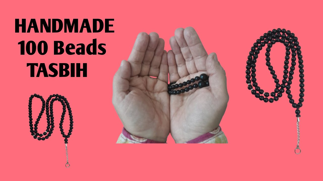 Handmade 100 Beads Tasbih | Beautiful Islamic Prayer Beads