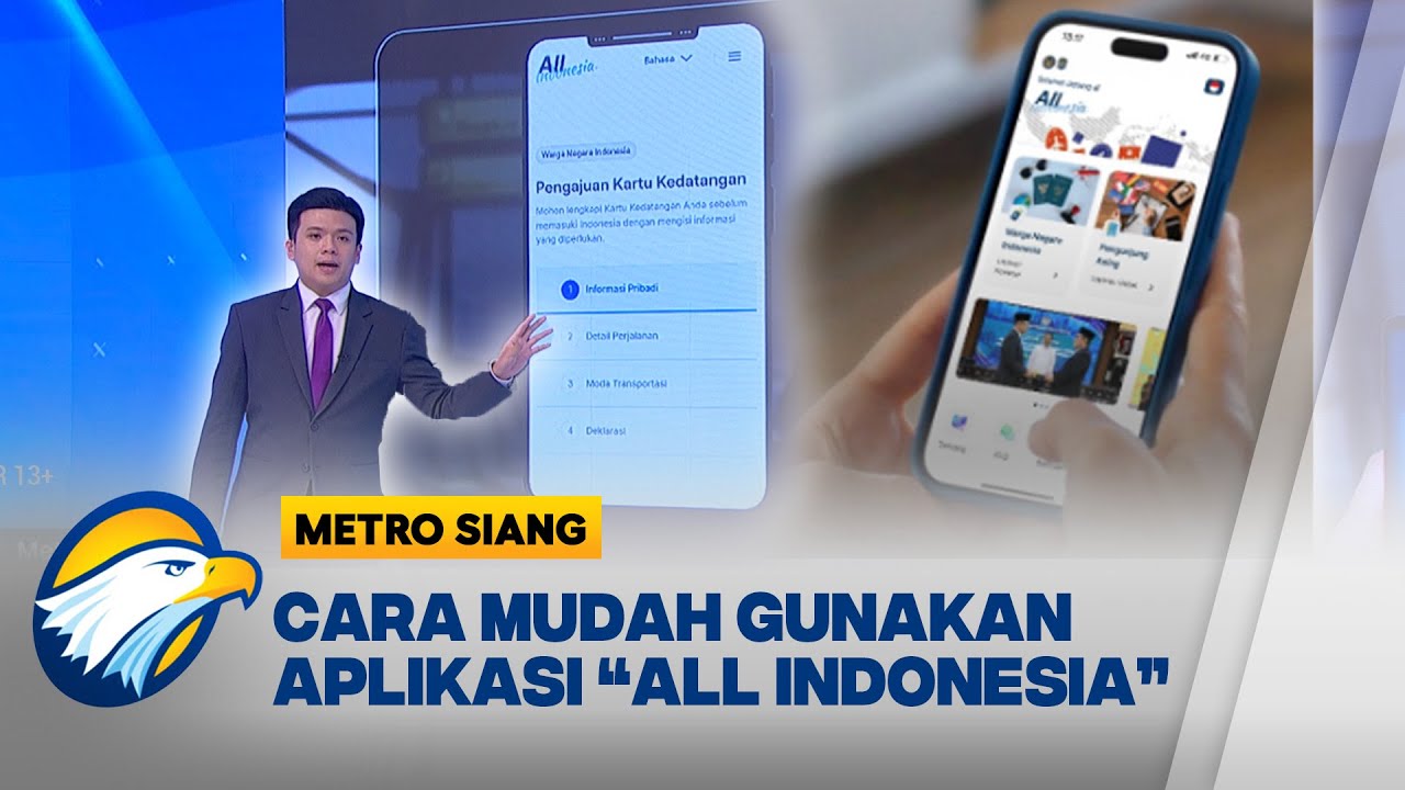 1 Oktober 2025, Penumpang Internasional Wajib Gunakan All-Indonesia, Begini Caranya! - [Metro Siang]