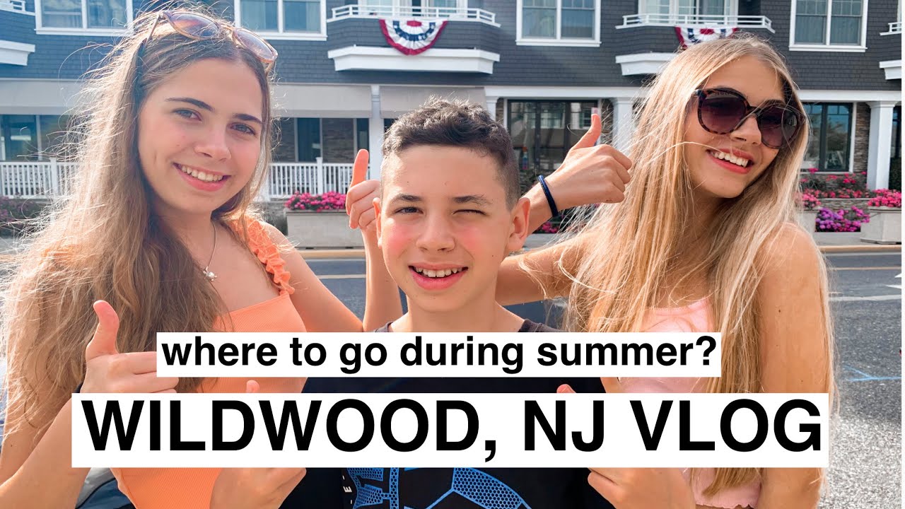 SUMMER WILDWOOD NJ VLOG | a summer vacation week in our lives on the jersey shore | summer trip 2021